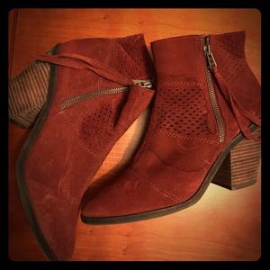 Lucky Brand leather booties
